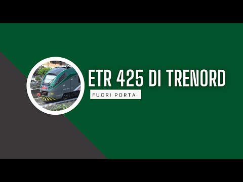 ETR 425 025 di TRENORD in transito a MONTEROTONDO