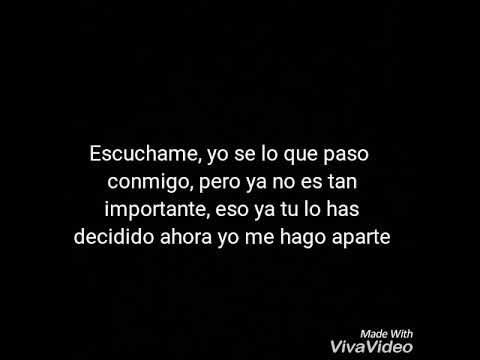 RESPUESTA A CULPABLES (LETRA)