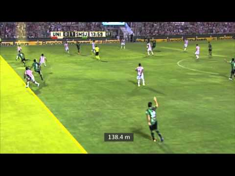 El gol de Dening bajo la lupa. Unión 0 - San Martín 1. Fecha 4. Primera División 2016