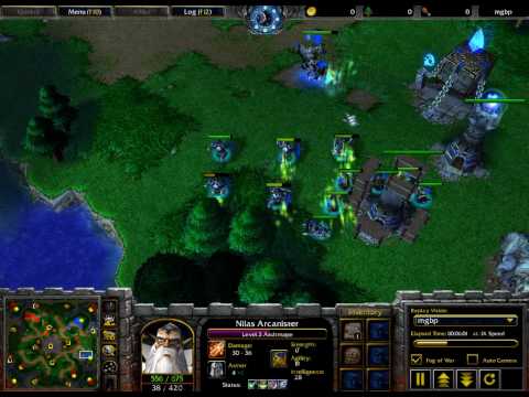 WarCraft 3 FairyTale vs Infi on Twisted Meadows Part 1