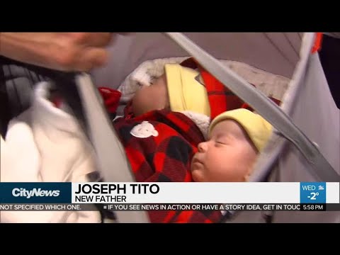 Toronto man with surrogate twins arrives in Canada