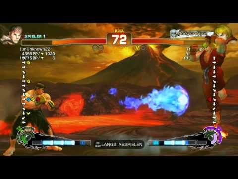 SSF4: AE PSN MATCH JunUnknown22 (Ryu) Vs. TheInspectah89 (Ken)