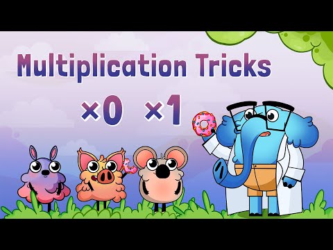 Multiplication by 0 and 1 | Multiplication Tricks for Kids