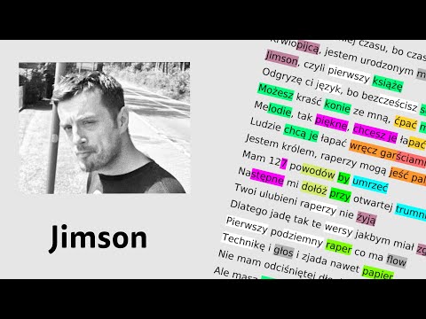 Jimson - Umrę Młodo | Rym za rymem