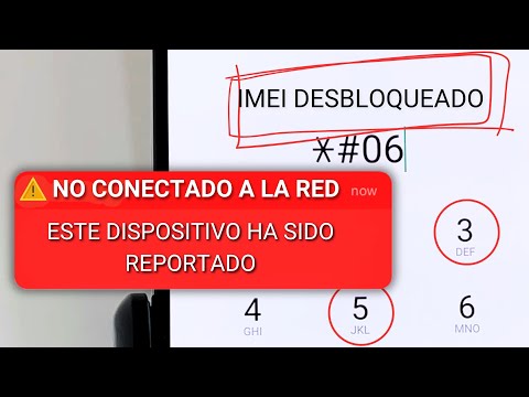 Liberar Celular por IMEI de Cualquier Compañía (Sin programas) | Desbloquear Celular Bloqueado