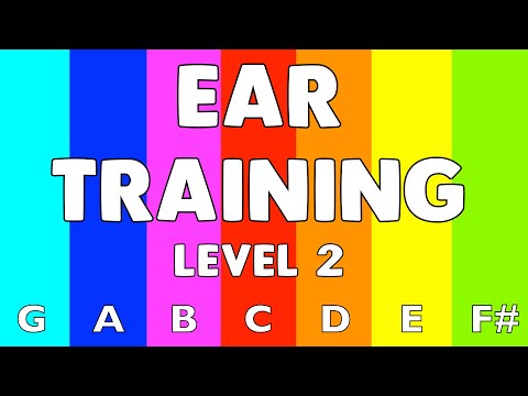 EAR TRAINING GAME Level 2 - Learn & Guess the Notes (G Major Scale)