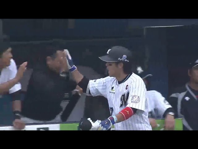 【8回裏】主将のバットで追加点!!マリーンズ・鈴木 2号ソロで猛打賞!! 2015/6/13 M-G
