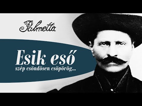 Palmetta - Esik eső szép csöndösen csöpörög... (Hivatalos szöveges videó / Official lyric video)