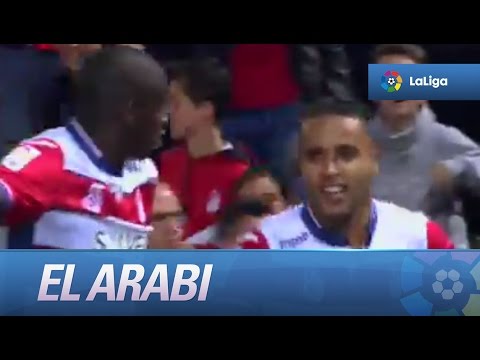 Hat-trick de El Arabi en el Granada CF (5-1) Levante UD