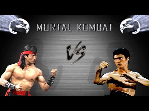 Mortal Kombat || Liu Kang Vs Bruce Lee || Tow Legends Of Kungfu || Short Fight