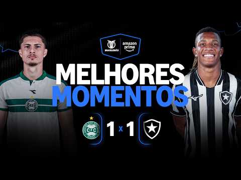 Gols e melhores lances de Coritiba x Botafogo