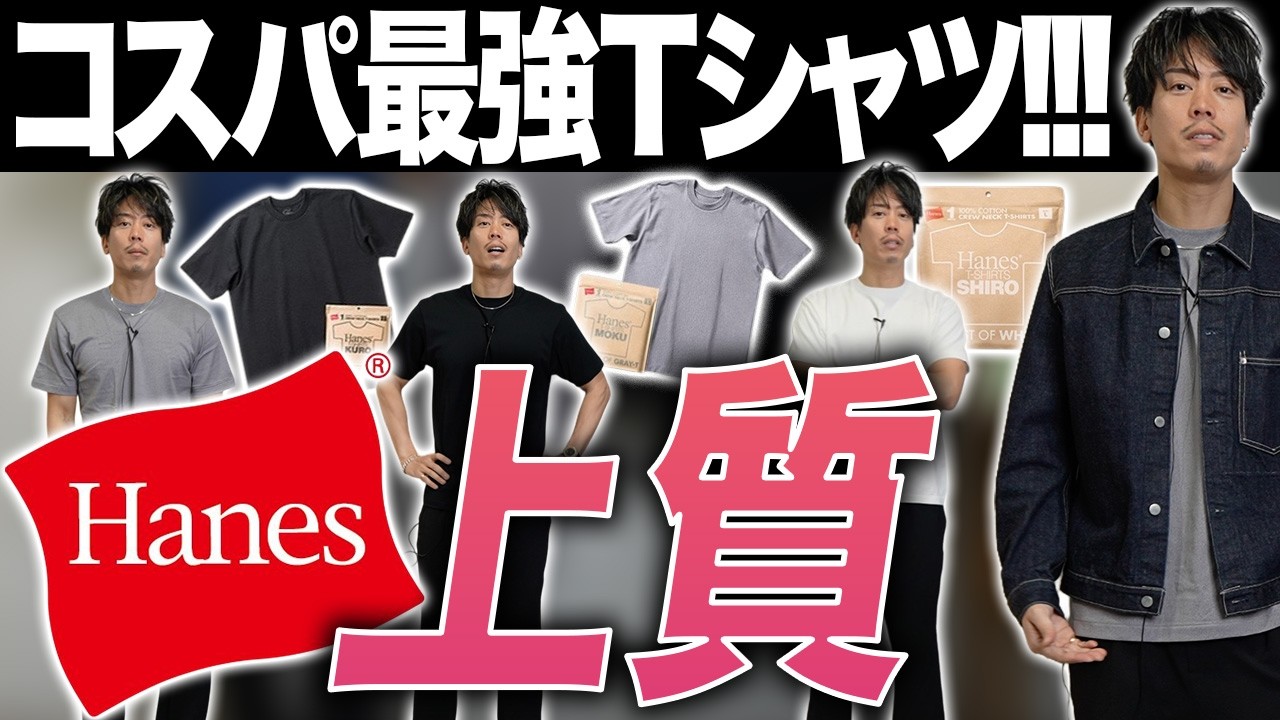 【ヘインズ新作】これ、全人類買った方がいいTシャツ。でもグレーは・・・