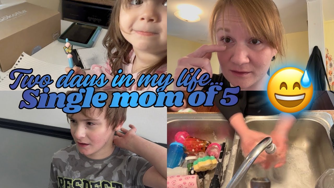What it’s like being a divorced single mom of five kids // it’s messy 😆