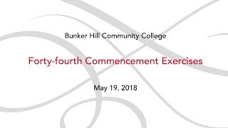 BHCC Commencement 2018