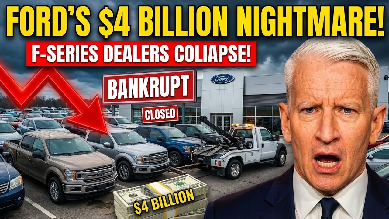 Ford's $4 Billion DEATH SPIRAL: F-Series Dealers Going BANKRUPT as Inventory EXPLODES!
