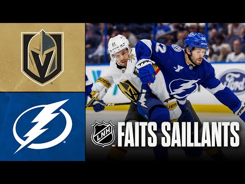 Golden Knights vs Lightning | Faits saillants