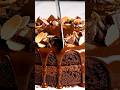 4K ASMR Snickers Chocolate Cake With Almond The Ultimate Frozen Candy Bar Dessert Shorts