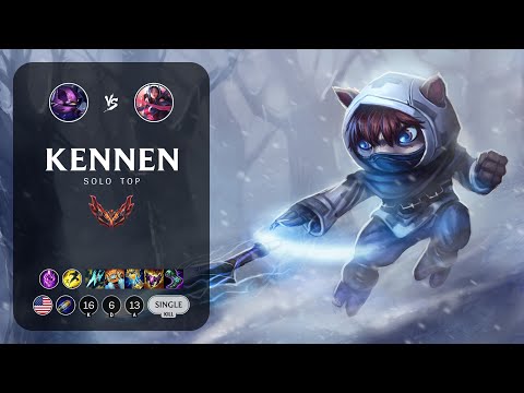 Kennen Top vs Irelia - NA Grandmaster Patch 13.16