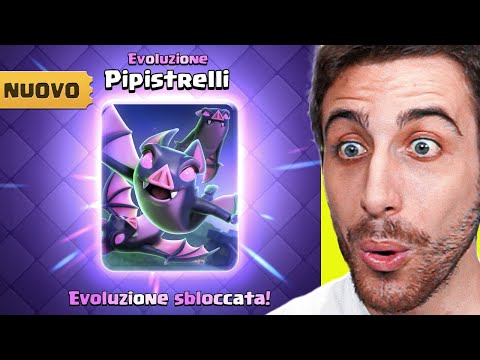 Sblocco e MAXO i PIPISTRELLI EVOLUTI! Clash Royale ITA!