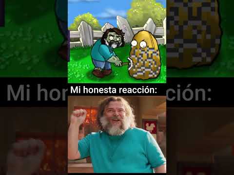 EL ZOMBIE STEVE EN PVZ 🤯 #memes #pvz