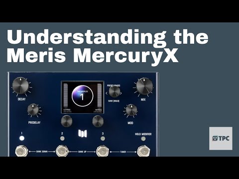 Understanding the Meris MercuryX Reverb Pedal #guitarpedals #reverb #stereo #sounddesign #modular