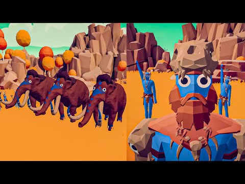 TRIBAL FACTION vs EVERY FACTION - Totally Accurate Battle Simulator TABS