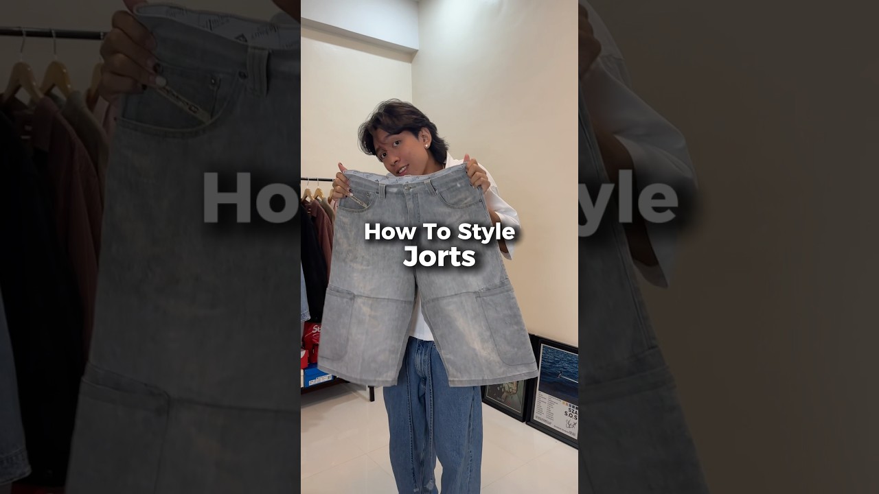 How to style Jorts #shorts #summer #fashion
