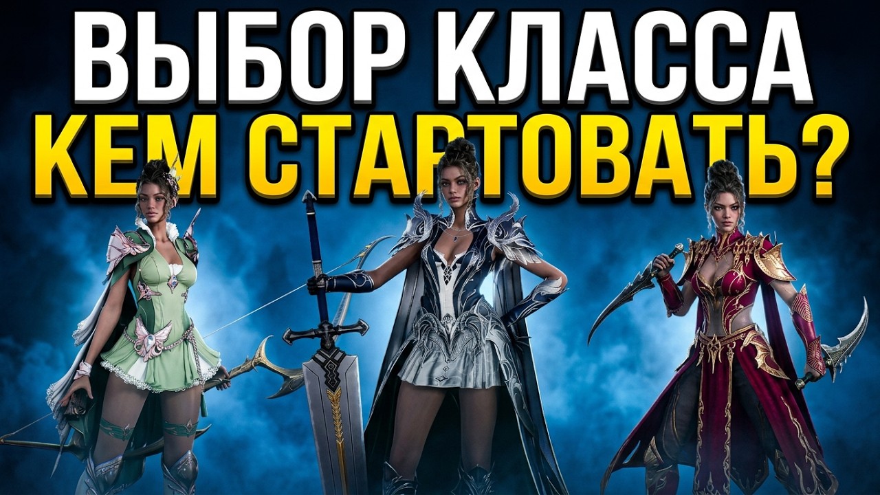 Худший и Лучший Класс на Старте Aion 2 Global