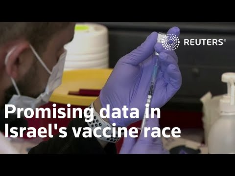 以色列疫苗競賽中充滿希望的數據。 (Promising data in Israel's vaccine race)