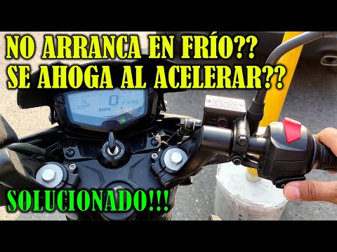 Motorcycle Won't Start When Cold and Floods - SOLVED!! @NickRider