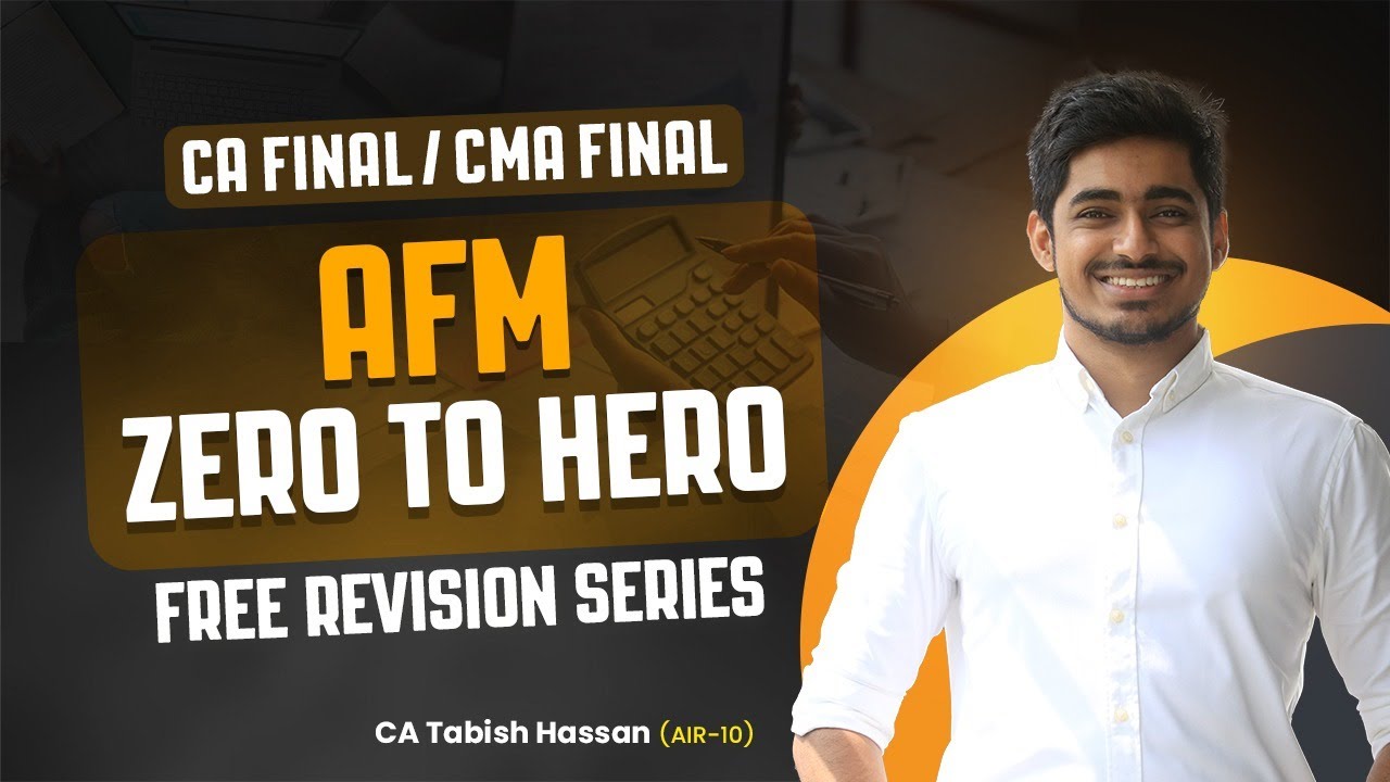 AFM Marathon-Day 5 | FOREX | CA Final -  CMA Final | CA Tabish Hassan (AIR-10)