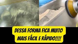 Nova forma de fazer o lixamento do farol!!