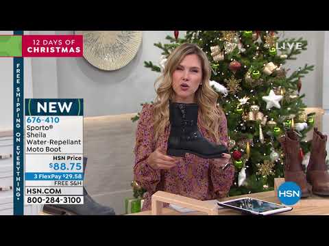 Sporto Sheila WaterRepellant Moto Boot