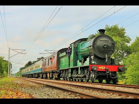 Howth Branch 170 years anniversary tour with steam loco's 461 & 85 'Merlin' - 28/05/2017
