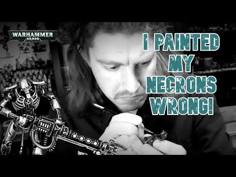 How to paint Necrons! Five different paint scheme ideas! Evil Robots, in style. Warhammer 40k