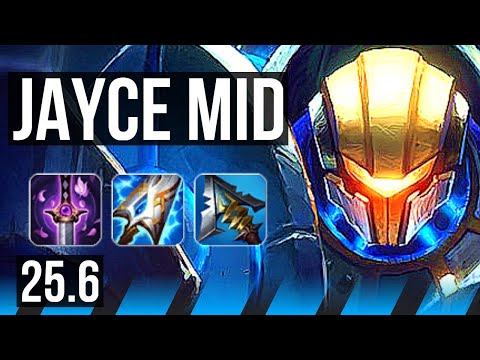 JAYCE vs AZIR (MID) | EUW Master | 25.6