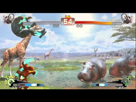 SSF4: HIROPON (Seth) VS roxas (Seth)