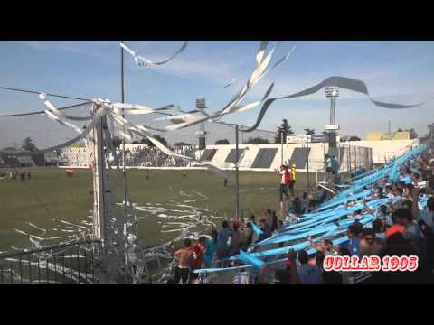 "LOS PIRATAS ALENTANDO LOS PIBES EN BARRIO JARDIN" Barra: Los Piratas Celestes de Alberdi &bull; Club: Belgrano