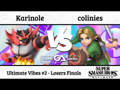 Ultimate Vibes 2: Karinole (Incineroar) vs. colinies (Young Link) - Losers Finals