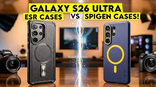 Galaxy s26 Ultra ESR Cases vs Spigen Cases🔥– Clear Winner Revealed