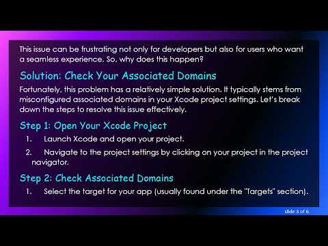 Troubleshooting Firebase Dynamic Links Issues with TestFlight on iOS