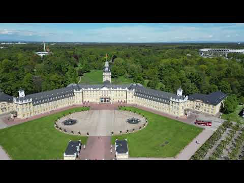 Karlsruhe, Germany | 4K - Drone Footage | Bird's Eye View | DJI Mini 3 Pro