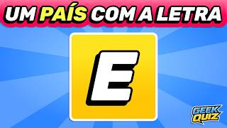 🔤 Desafio das Letras | Apenas 1% das pessoas acertam tudo 🤯 #geekquiz