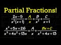 Ultimate Partial Fraction Decomposition Study Guide How Setup