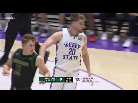 Weber State beats Sacramento State - 02-10-24