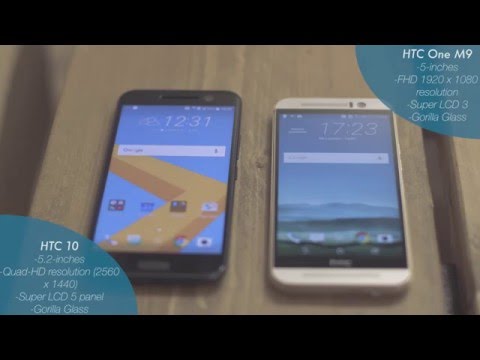 HTC 10 vs One M9 Comparison