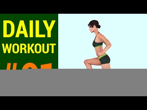 Day 91 - Daily Workout Plan: Legs and Butt Workout Home (197 Calories)