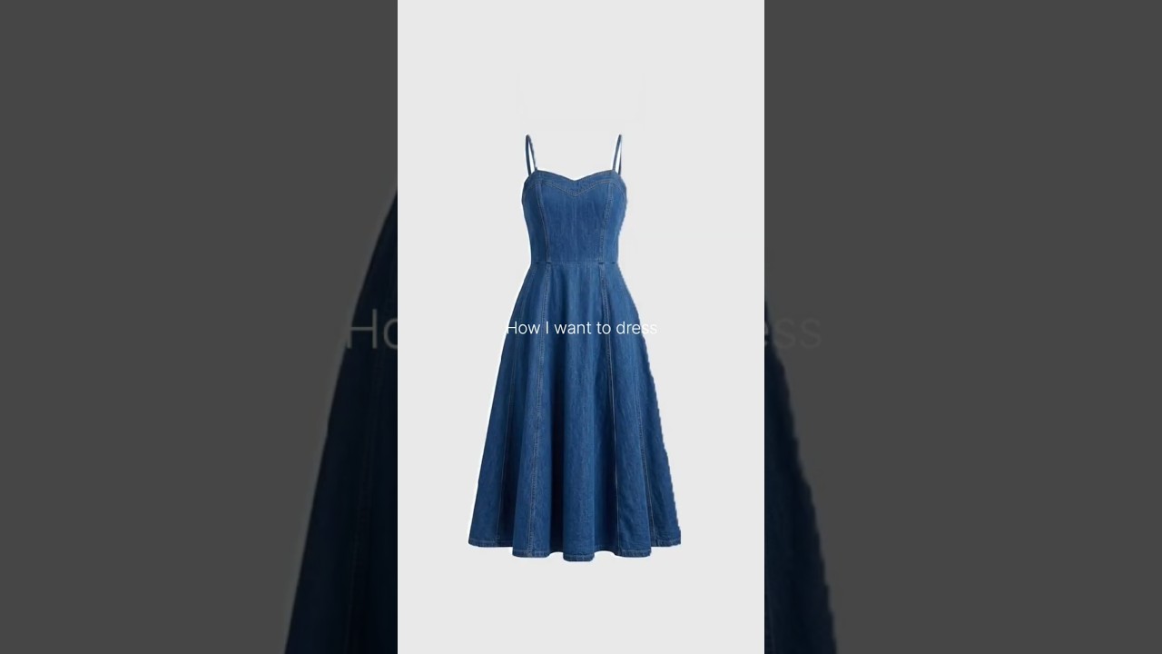 Stunning Denim Dress Collection 💙✨ Trendy Pinterest Inspired Looks