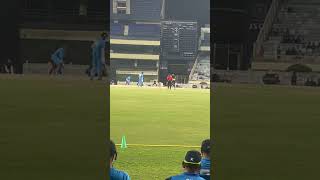 Arshdeep Singh bowling during syed Mushtaq Ali trophy #cricket #arshdeepsingh #jsca #msdhoni