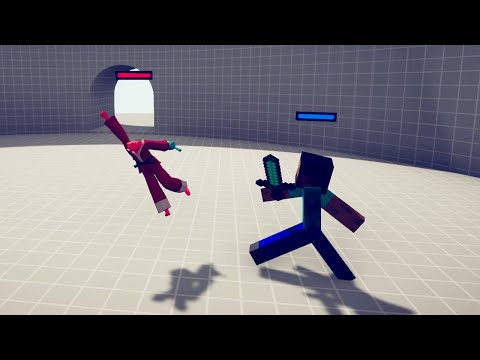 Kung-fu FIGHTER! DRUNKEN MASTER vs VARIOUS UNIT 1v1 - Totally Accurate Battle Simulator TABS